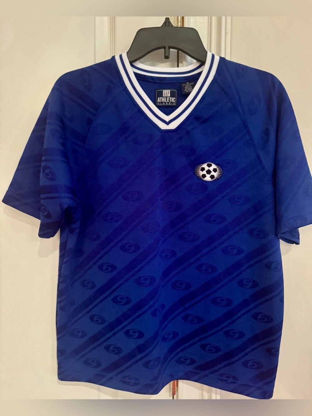 Boys Gap Athletic Classic Short Sleeve Soccer Shirt - Size XL